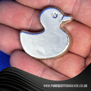 50 Gram Solid Silver Bullion Duck, Exquisite Investment Piece, Perfect for Collectors, Unique Birthday Gift