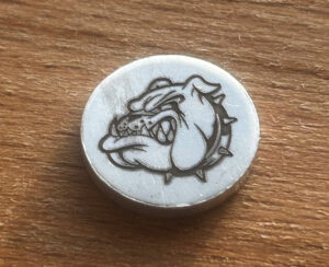 3g silver fractional - bulldog