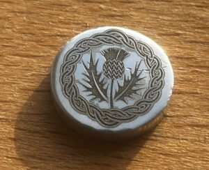 3g Solid Silver Fractionals – Celtic Thistle