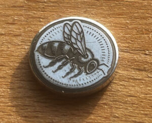 3 gram silver fractional - wasp