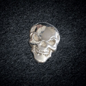 Flat Silver Skull 1.3ozt