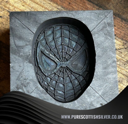 Spiderman Graphite Mold – Casting Equipment for Jewelry Making and Crafts 2