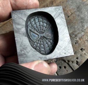 Spiderman Graphite Mold – Casting Equipment for Jewelry Making and Crafts