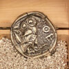 Greek Owl Coin - Solid Silver Bullion Round - Image 3