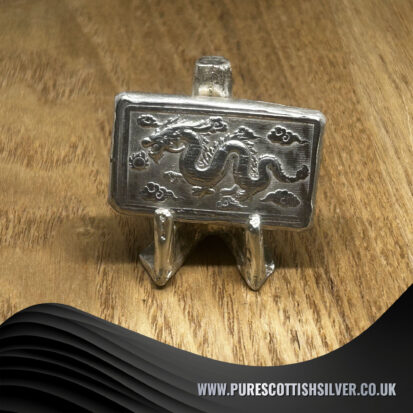 45g Silver Dragon Bar – Exclusive Chinese Design, Ideal for Collectors and Dragon Lovers, Perfect Collector’s Gift 2