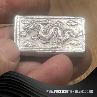 45g Silver Dragon Bar – Exclusive Chinese Design, Ideal for Collectors and Dragon Lovers, Perfect Collector’s Gift 4