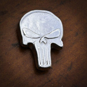 2oz Solid Silver Punisher