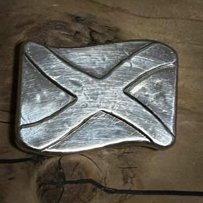 2oz Solid Silver Saltire Flag Bar – Investment Silver 4