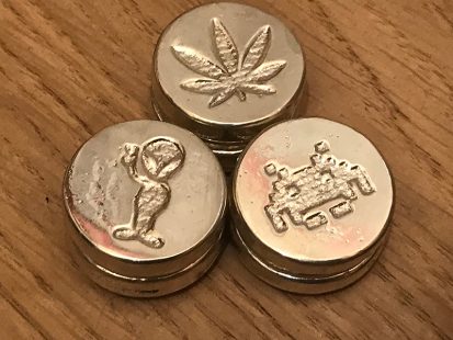 1 Oz Cannabis Round – Silver Bullion 3