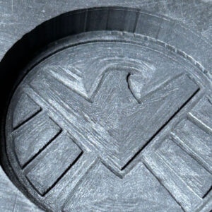 Graphite Mould – Marvel Logo Round