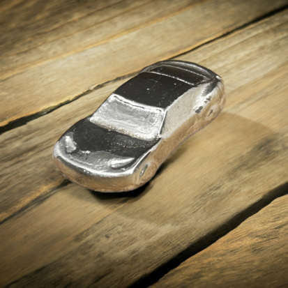 Nissan Silvera - Hand Poured Solid Silver Sports Car 2 oz, Detailed Craftsmanship, Collector’s Showpiece, Great Gift for Him - Image 2