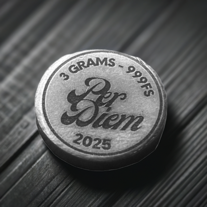 3g Solid Silver Fractionals - Per Diem - Image 4
