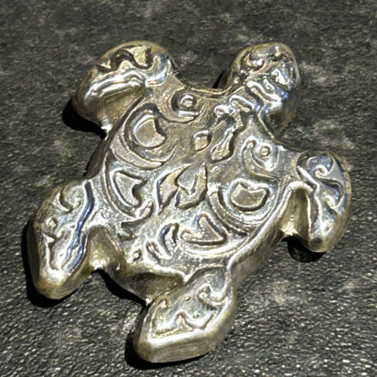 50g Celtic Silver Turtle – Solid 999fs 4