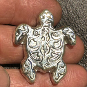 50g Celtic Silver Turtle – Solid 999fs