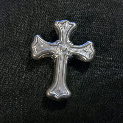 1 Troy Oz Solid Silver Crucifix | Pure Scottish Silver