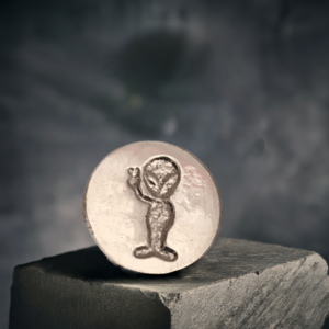 1 Oz Peace Alien Round - Silver Bullion