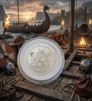 Warrior Ship 1oz  .999 Silver Coin