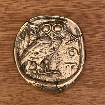 Greek Owl Coin – Solid Silver Bullion Round 2