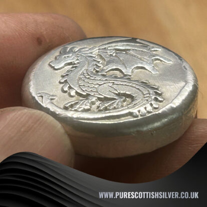 Silver Round 2oz Mythical Dragon Design – Collectible Fine Silver Coin for Fantasy Enthusiasts & Unique Gifts 5
