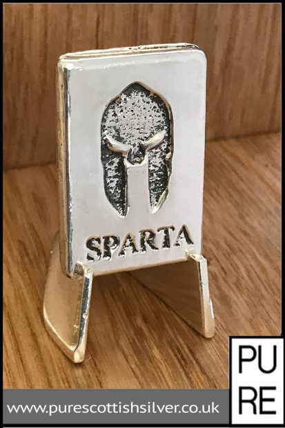 2oz Silver Bullion Bar – Sparta Design 2