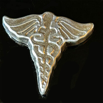 The Caduceus – Solid Silver 50 Grams 7