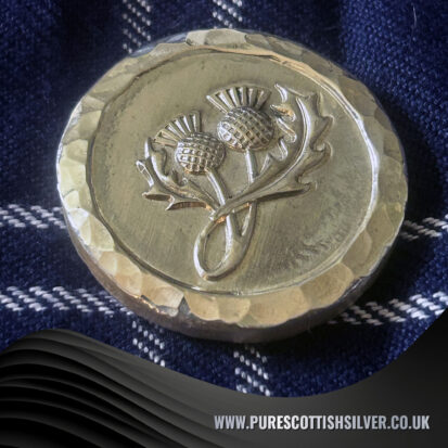 2 troy ounce, 999fs 2 Thistle Silver Round – Exquisite Handmade Artistry – Perfect for Collectors – Authentic Scottish Keepsake. 5