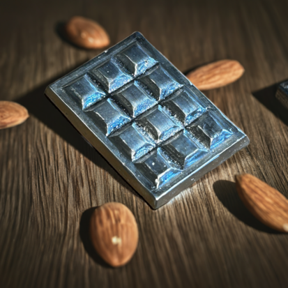 Silver Bar - Unique 29g Silver Chocolate Bar - Image 2