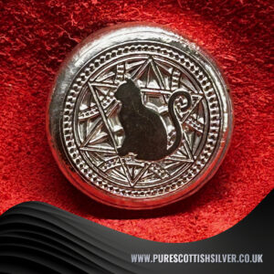 1 Troy Oz Silver Round, Sitting Cat, Heirloom-Quality Collectible, Ideal Gift for Pirate Enthusiasts (Copy) (Copy)