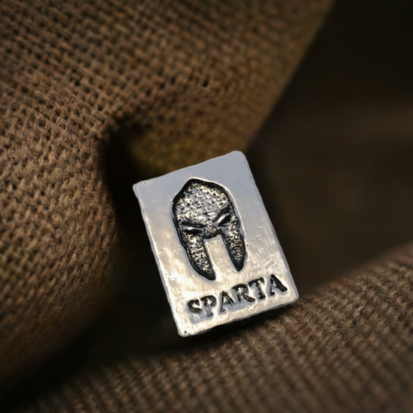 2oz Silver Bullion Bar - Sparta Design - Image 2