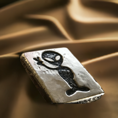 2oz Peace Alien Silver Bar
