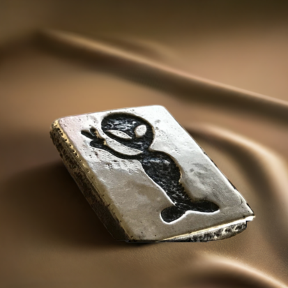 2oz Peace Alien Silver Bar - Image 11