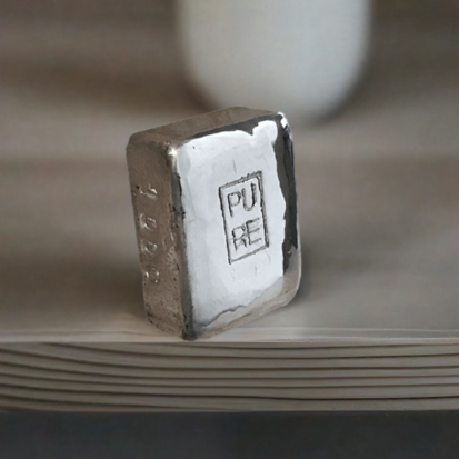 100g Silver Bar (Chunky) - Image 4