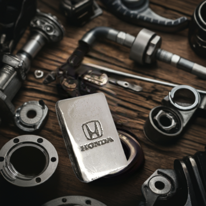 Honda Silver Bar 2oz - Image 5