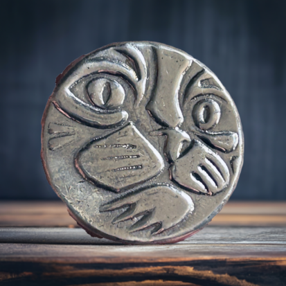 2 Troy Oz Cat Round - Solid Silver - Image 3