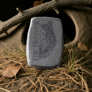 The Hunter 1oz solid silver bar.