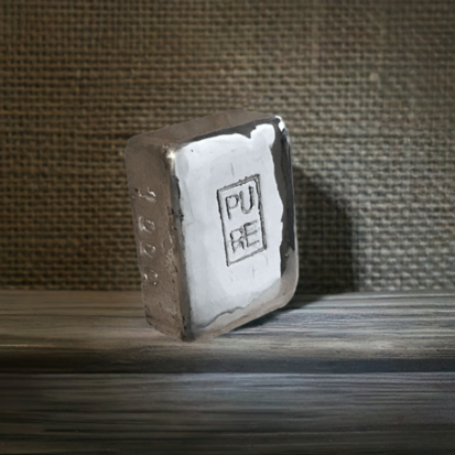 100g Silver Bar (Chunky) - Image 5