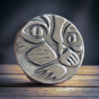 2 Troy Oz Cat Round - Solid Silver