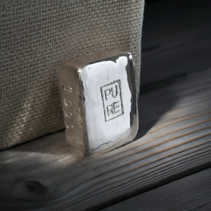 100g Silver Bar (Chunky) - Image 7