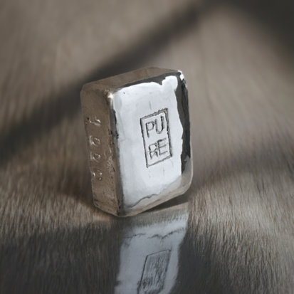 100g Silver Bar (Chunky) - Image 8