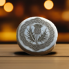 3g Solid Silver Fractionals - Celtic Thistle - Image 4
