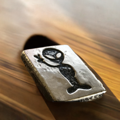 2oz Peace Alien Silver Bar - Image 8