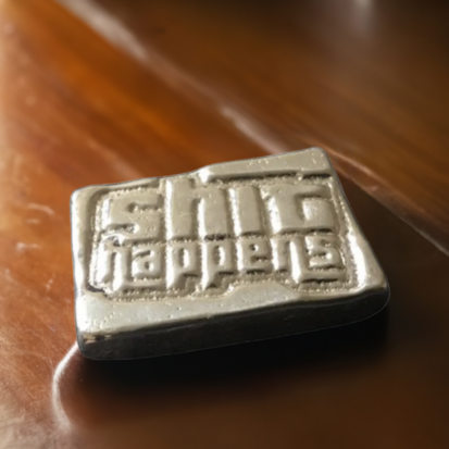 Shit Happens 2oz bullion bar - Image 12