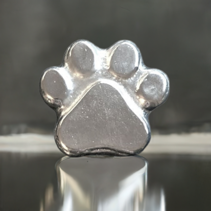 2oz Silver Pawprint