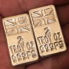 Union Jack Silver Bar 2oz Hand Poured