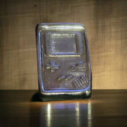 1oz Solid Silver Nintendo Bar, 999fs Handmade Collectible, Perfect Gift for Gamers, Unique Memorabilia. - Image 11