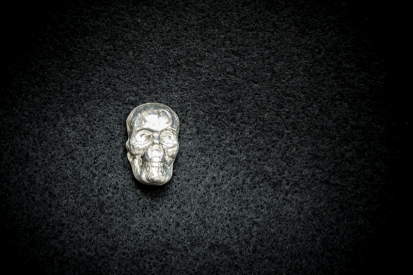 1 Oz  Solid Silver Skull – Bullion Silver 3