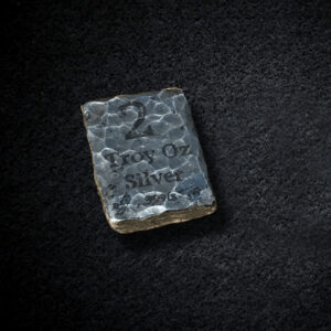 2oz Silver Bar – Tombstoned