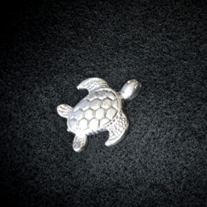 1oz Silver Turtle Hand Poured